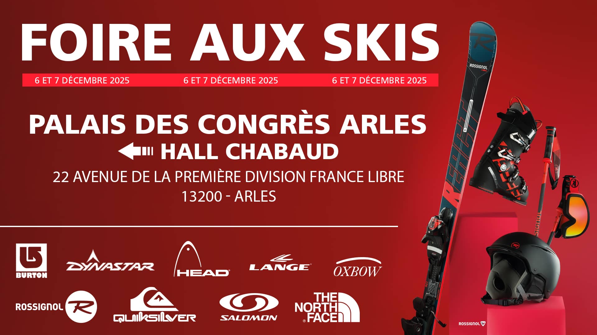 Visuel Foire au Ski 2025